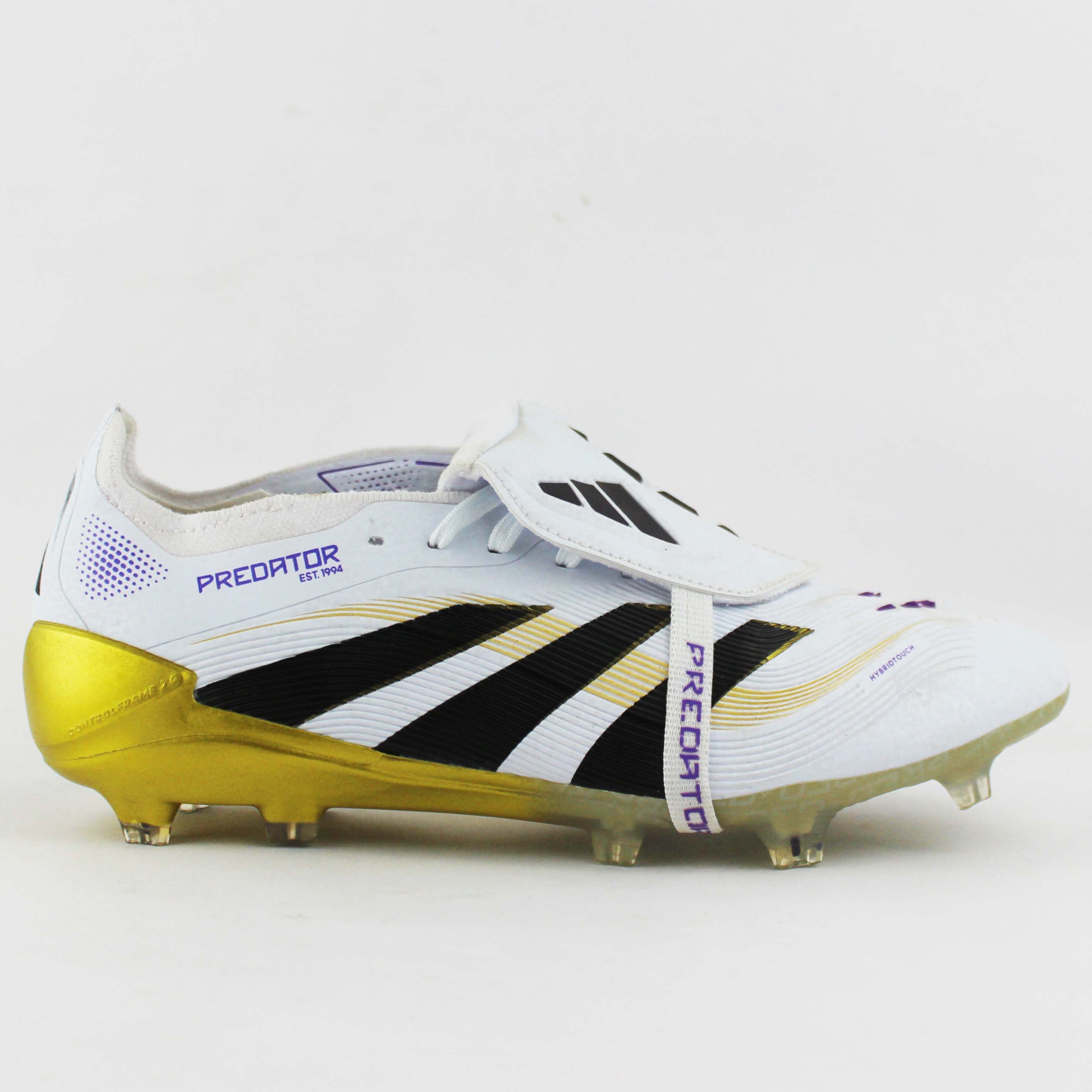 Adidas Predator 25 FoldOver Tongue FG "White-Gold-2"