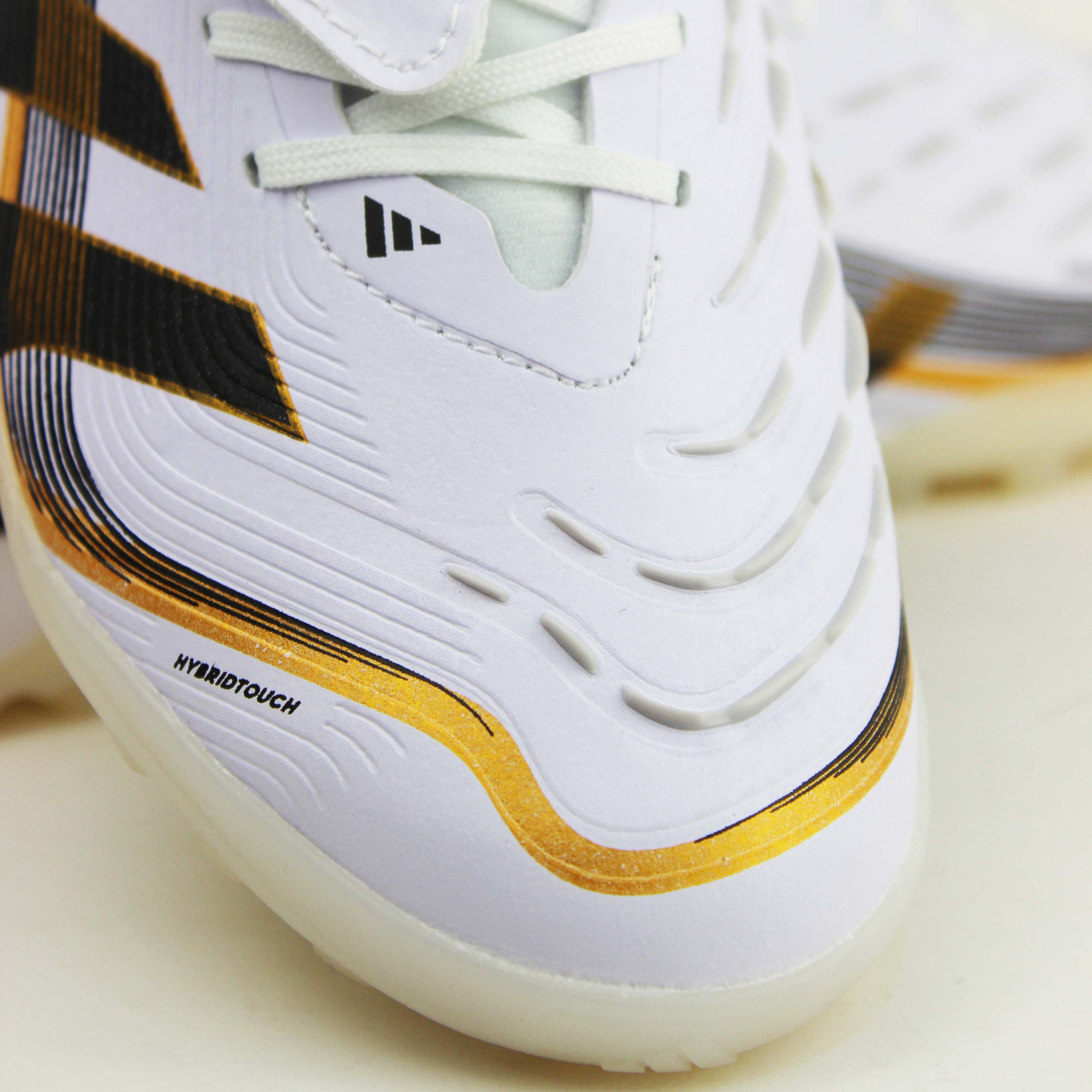 T.Adidas Predator FoldOver Tongue "White-Gold"