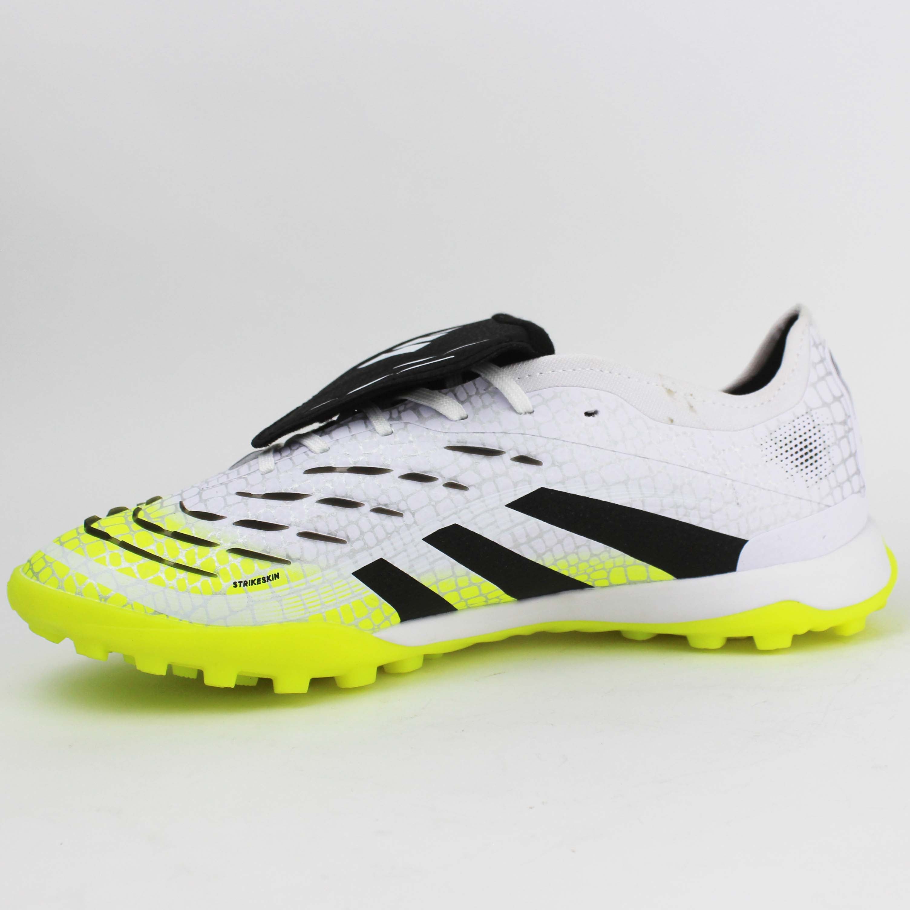 T.Adidas Predator FoldOver Tongue "White-Green"