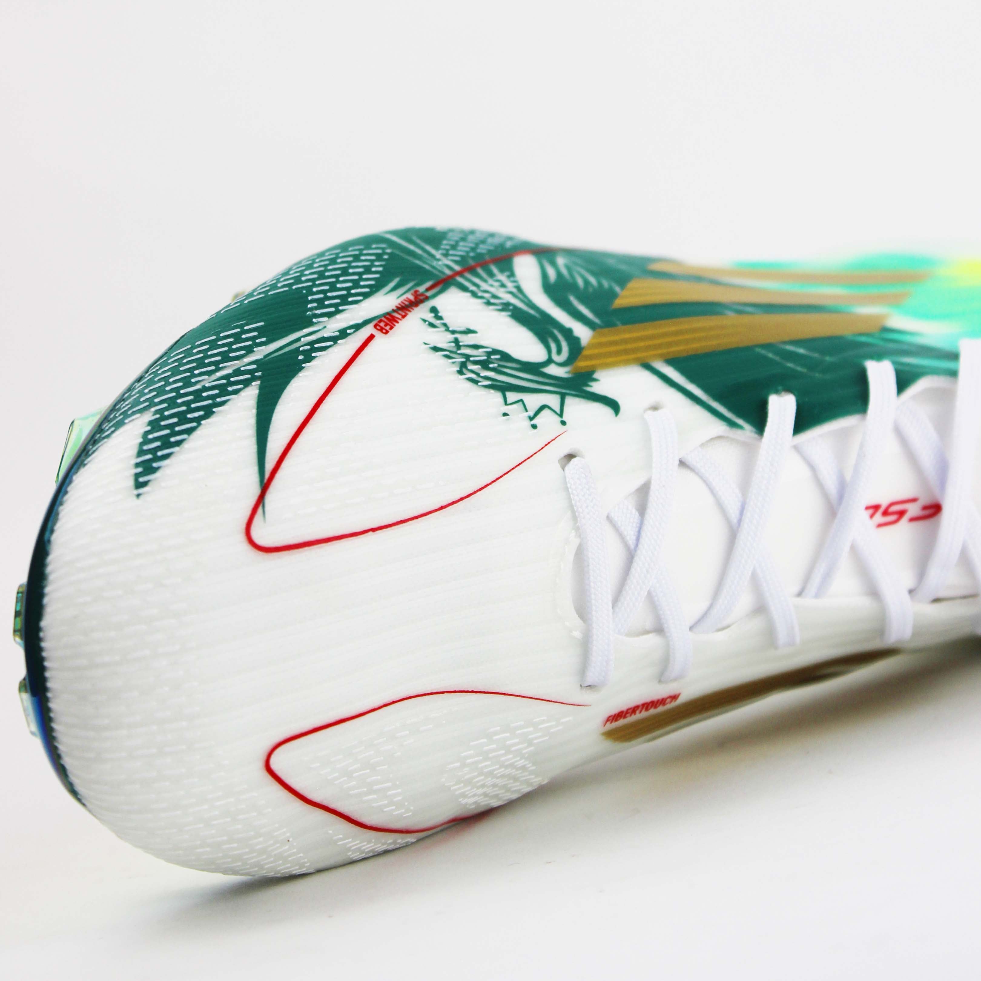 Adidas F50 Laces "White-Green"