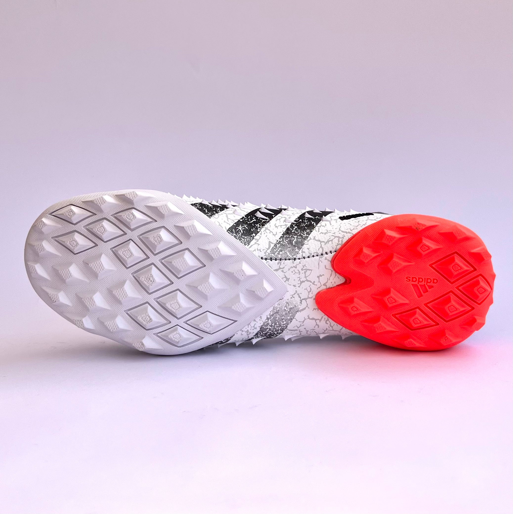 T.Adidas Jr. Predator Freak Plus "White-Red"