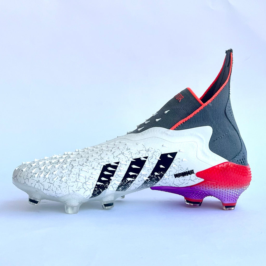 Adidas Jr. Predator Freak Plus FG "White-Red"