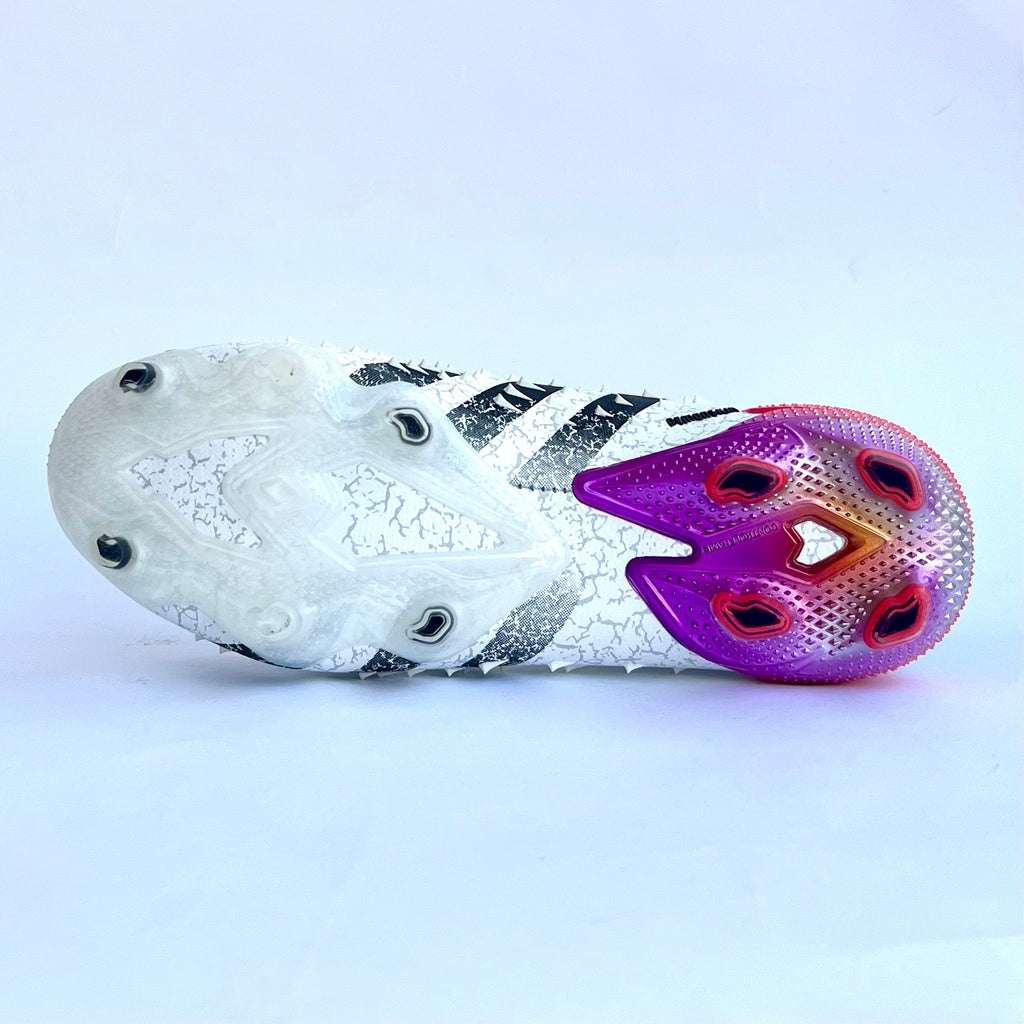 Adidas Jr. Predator Freak Plus FG "White-Red"