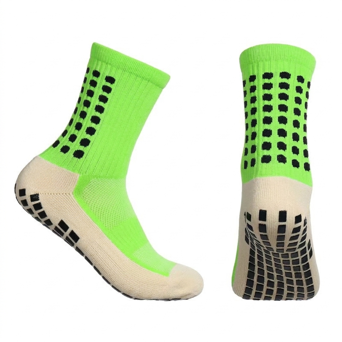 Silicon Training Socks "Dotted-Yellow"