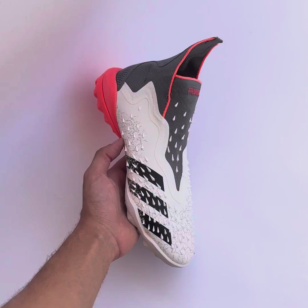 T.Adidas Jr. Predator Freak Plus "White-Red"