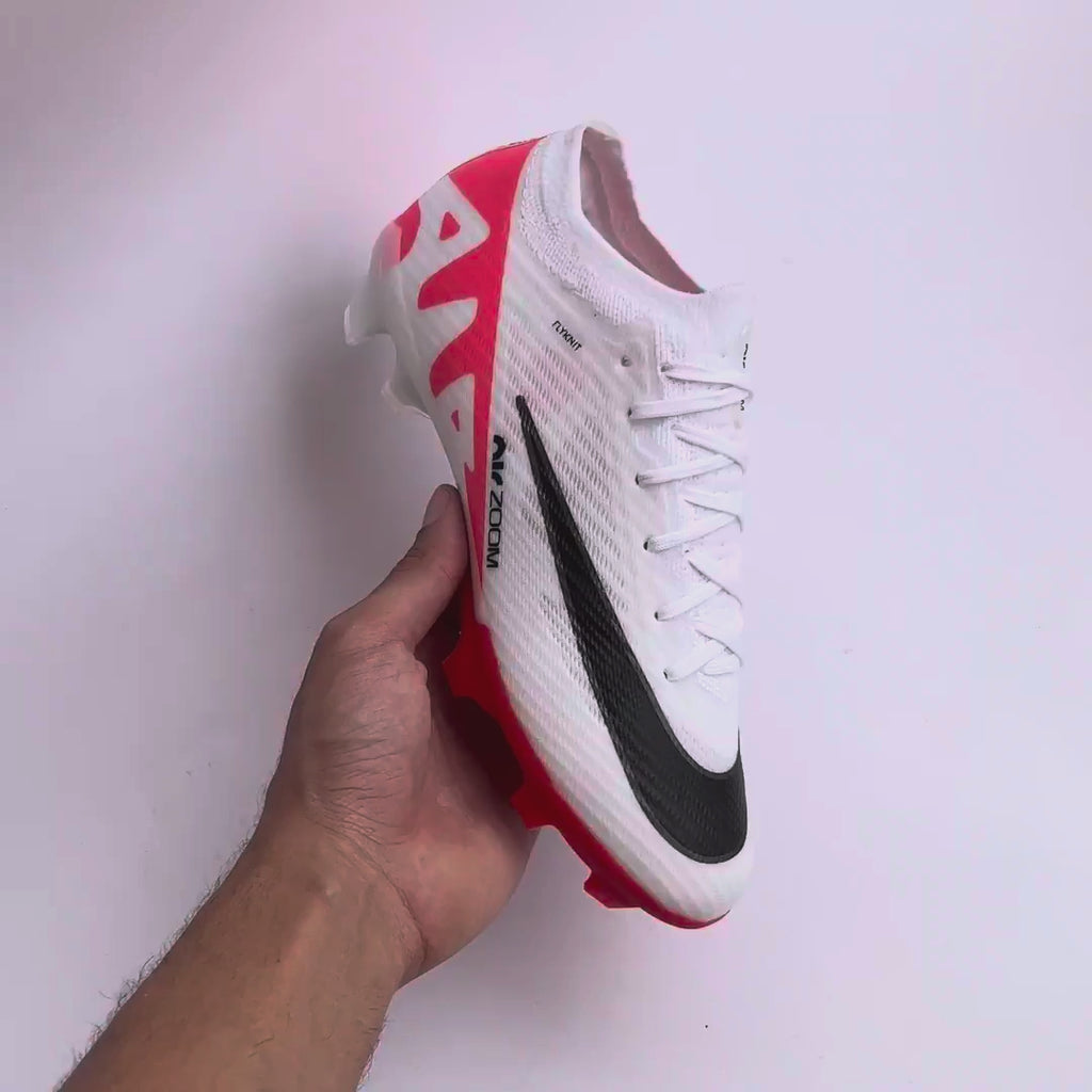 Nike Jr. Mercurial AirZoom Vapor FG "White-Red"