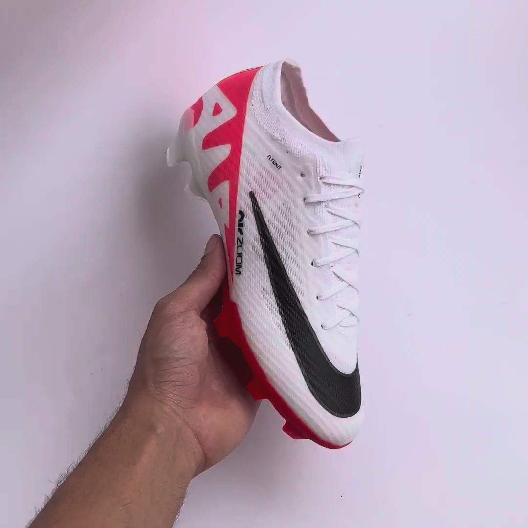 Nike Jr. Mercurial AirZoom Vapor FG "White-Red"