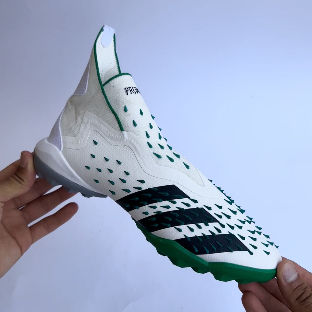 T.Adidas Predator Freak Plus "White-Green"